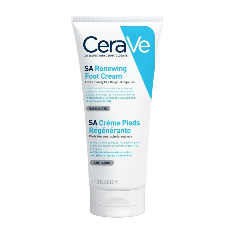 CeraVe SA Renewing Foot Cream